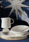 Denby Porcelain Arc Stars Sauce Jug, White