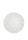 Denby Porcelain Arc Stars Dinner Plate, White