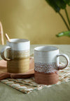 Denby Kiln Accents Ridged Mug, Ochre