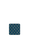 Denby Set of 6 Modern Deco Coasters, Navy and Gold