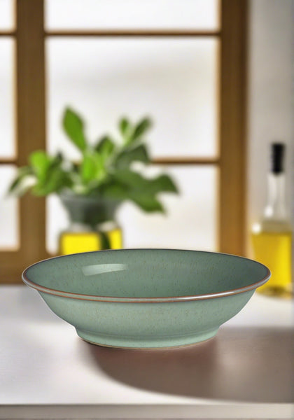 Denby Regency Shallow Bowl, Green McElhinneys - Main Image