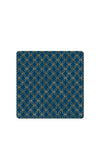 Denby Pack of 6 Modern Deco Placemats, Navy and Gold