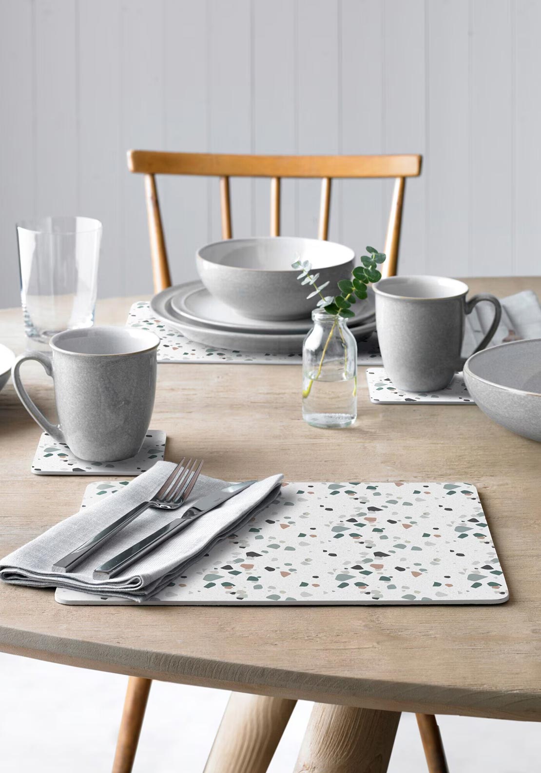 Denby Terazzo Effect Set of 6 Coasters
