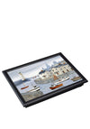 Denby Lighthouse Print Laptray, Blue Multi