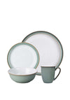 Denby Regency Green 16 Piece Tableware Set