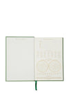 Designworks Ink Hard Cover Lucky You Journal, Green