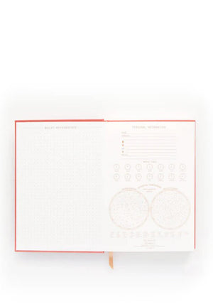 Designworks Ink Hard Cover Suede Cloth Journal, Orange