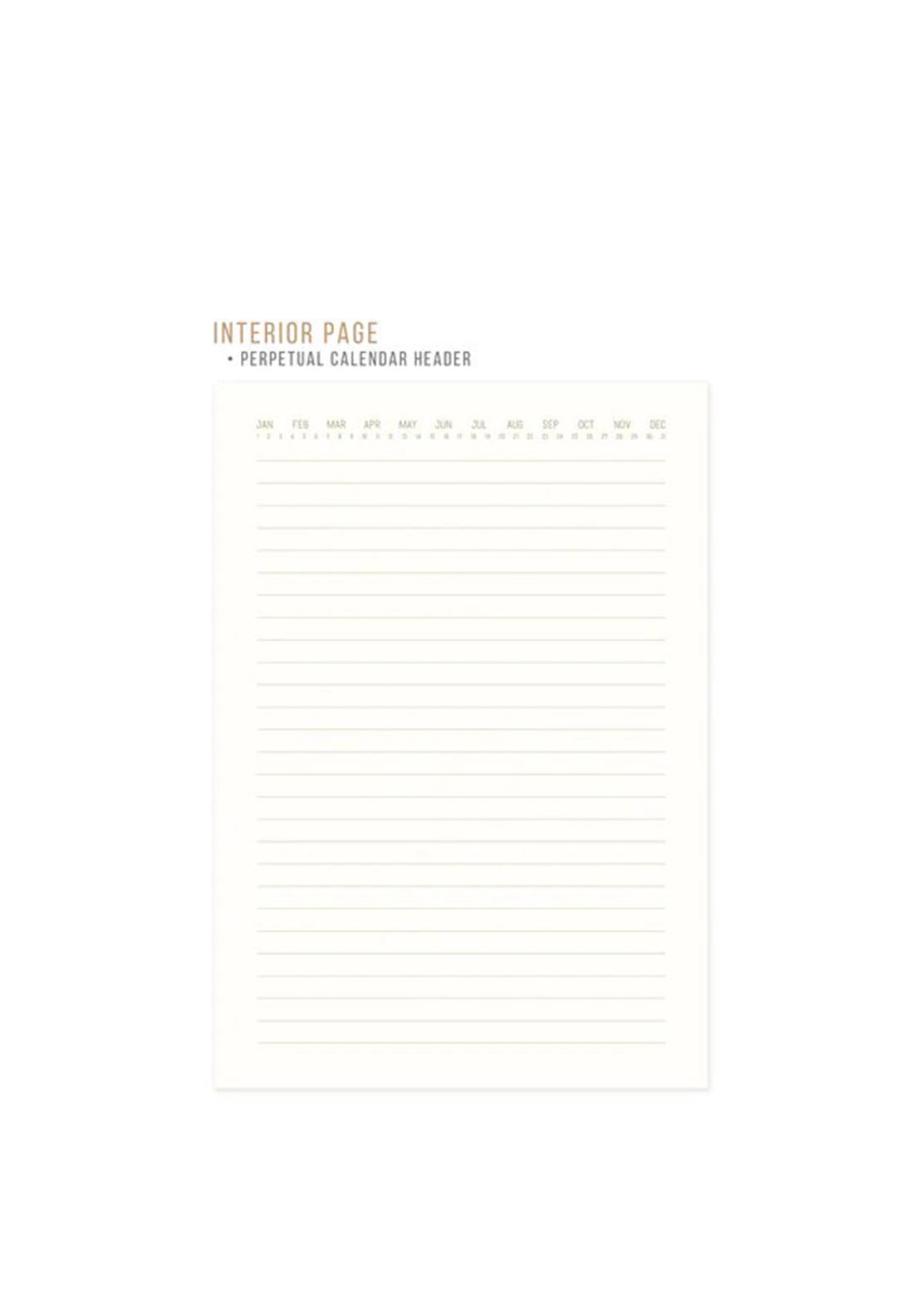 Designworks Ink Hard Cover Suede Cloth Journal, Orange