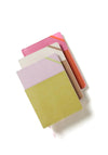 Designworks Ink Vegan Leather Pocket Journal, Pink and Green