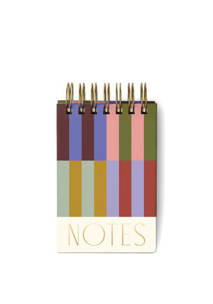 Designworks Ink Striped Notepad, Multicoloured