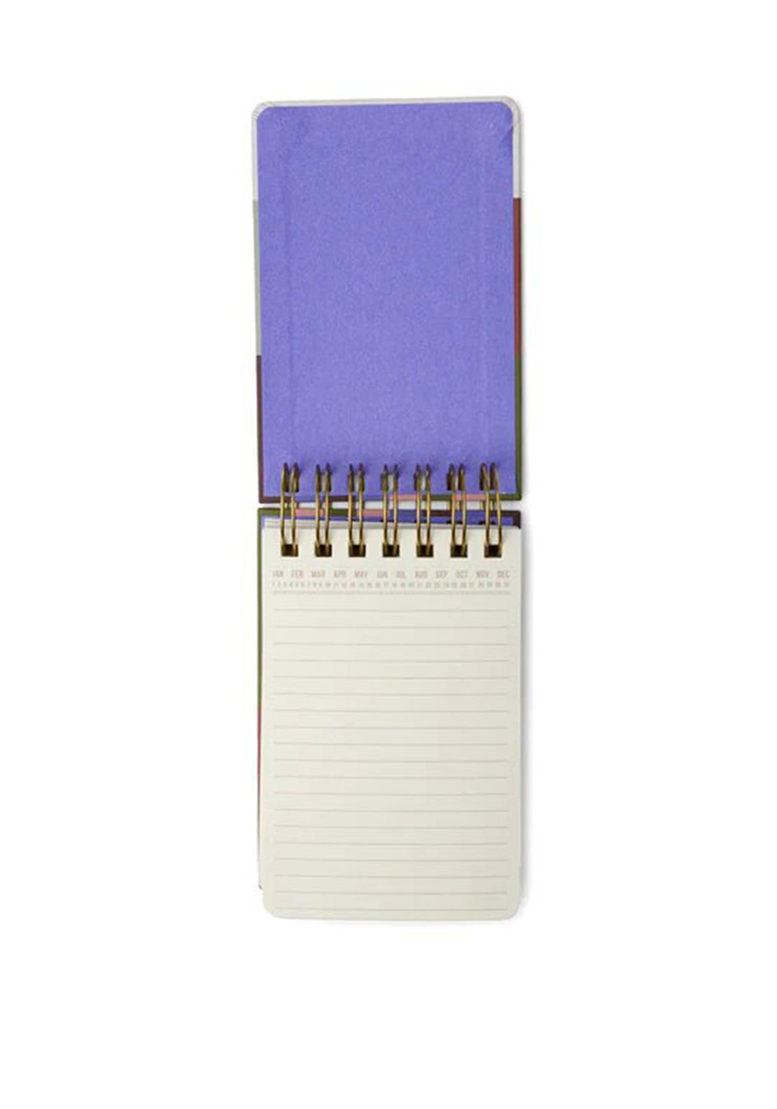 Designworks Ink Striped Notepad, Multicoloured