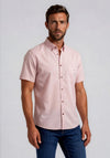 Daniel Grahame Pocket Short Sleeve Shirt, Pink