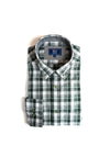 Daniel Grahame Check Shirt, Green & Grey