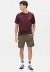 Dickies Mapleton Short Sleeve T-Shirt, Maroon