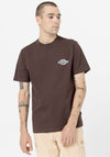 Dickies Ruston Vintage Logo T-Shirt, Java