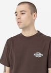 Dickies Ruston Vintage Logo T-Shirt, Java
