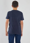 Diesel Boys Hanley Short Sleeve Tee, Navy