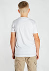 Diesel Boys Jon Short Sleeve Tee, White