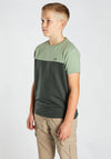 Diesel Boys Sydney Short Sleeve Tee, Green