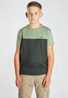 Diesel Boys Sydney Short Sleeve Tee, Green