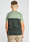Diesel Boys Sydney Short Sleeve Tee, Green