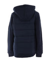 Diesel Boys Terry Hooded Zip Jacket, Navy