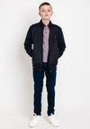 Diesel Boy Daniel Long Sleeve Jacket, Navy