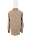 Diesel Boys Ducan Long Sleeve Overshirt, Beige
