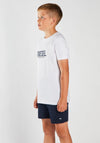Diesel Boys Enzo Short Sleeve Tee, White