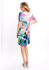 Dolcezza Abstract Print Mini Dress, Multi