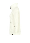 Dolcezza Cable Knit Full Zip Jumper, Off White