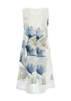 Dolcezza Watercolour Floral Print Dress, White