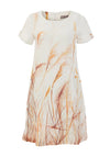 Dolcezza Reeds by the Shore Linen Dress, Cream