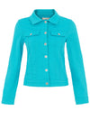 Dolcezza Cotton Denim Style Jacket, Blue