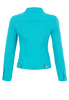 Dolcezza Cotton Denim Style Jacket, Blue