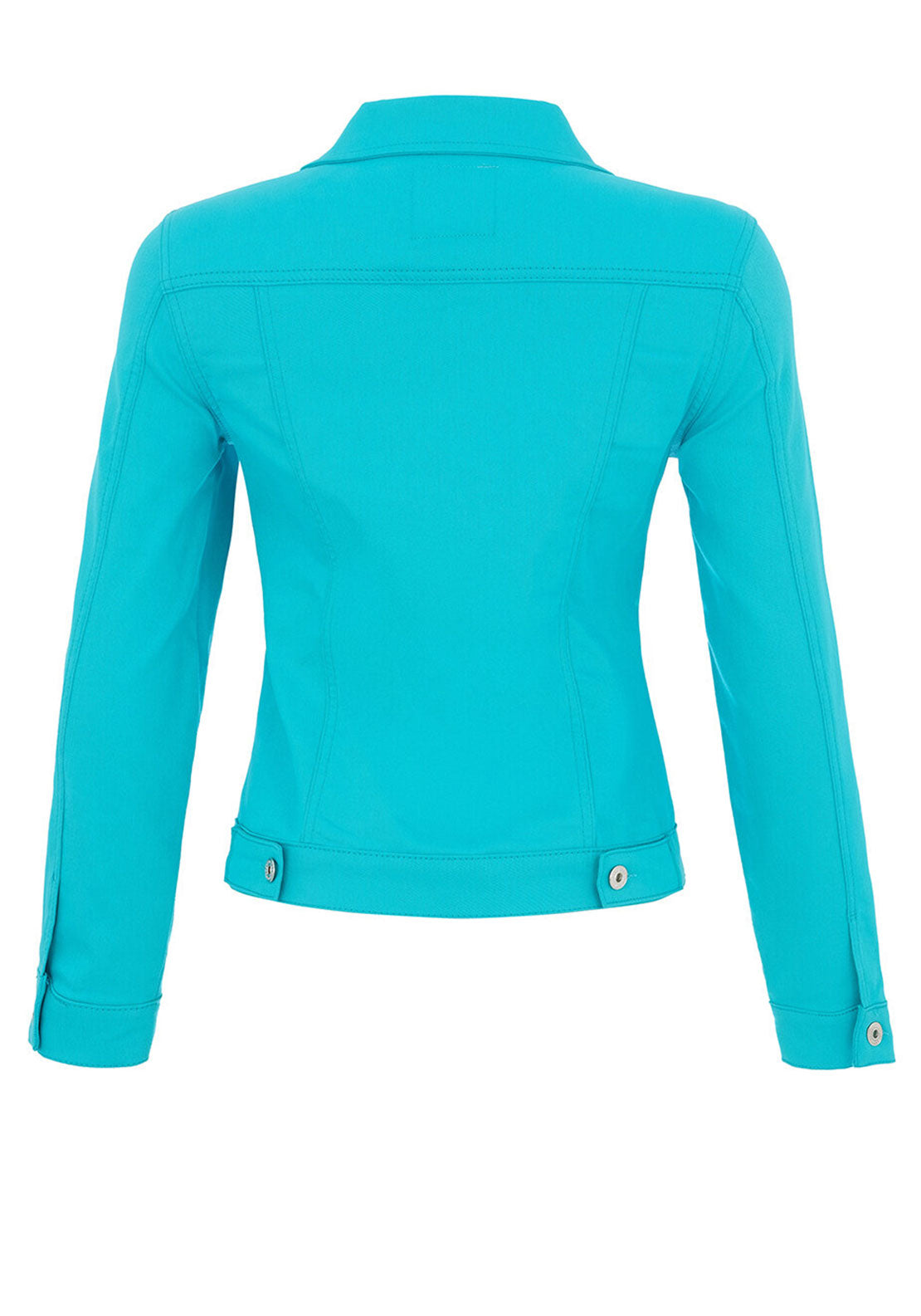 Dolcezza Cotton Denim Style Jacket, Blue