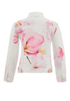 Dolcezza Graphic Print Button Up Jacket, Pink Multi