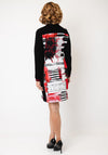 Dolcezza Printed Full Zip Dress, Multi