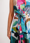 Dolcezza Rumba Print Midi Shirt Dress, Multi