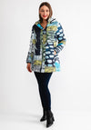 Dolcezza Multi Print Padded Coat, Multi-Coloured