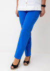 Robell Bella Full Length Stretch Trousers, Royal Blue