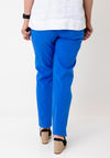 Robell Bella Full Length Stretch Trousers, Royal Blue