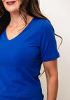 Dolcezza Basic Short Sleeve T-Shirt, Blue