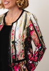 Dolcezza Rose Print Jacket, Multi