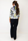 Dolcezza Graphic Print Jacket, Green Multi