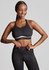 Panache Freedom Non Wired Sports Bra, Black