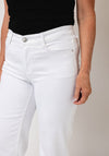 MAC Dream Wonder Light Wide Leg Jeans, White