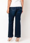 MAC Dream Wonder Light Wide Leg Jeans, Medium Blue