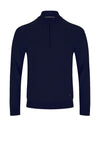 Daniel Grahame Quarter Zip Sweater, Navy