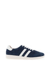Drilleys Fifty Three Suede Trainers, Navy